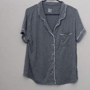 Gilligan & O'Malley Grey Night Shirt